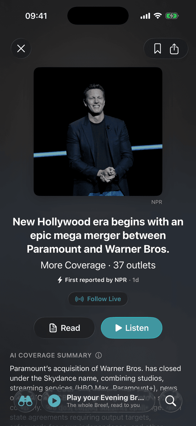 More Coverage: 37 outlets, first reported by NPR